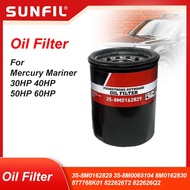 35-8M0162829 35-8M0065104 8M0162830 877768K01 822626T2 822626Q2 Oil Filter for Mercury Mariner 30HP 