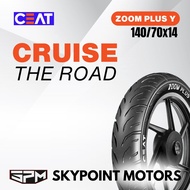 CEAT ZOOM PLUS Y 140/70x14 (TUBELESS) (9416-006)