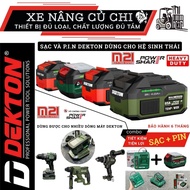 Accessories for genuine Dekton cordless drills, Dekton cordless handheld cordless drills