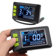 24V 36V 48V P3C Electric Bicycle Meter Waterproof Ebike Control Panel Wear Resist Bicycle Speedomete