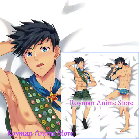 Dakimakura Anime Gay Male Double-sided Print Life-size Body Pillow Cover