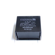 nichicon SOLDER TYPE CAPACITOR 2.5UF 400VAC KIPAS SILING KAPASITOR.