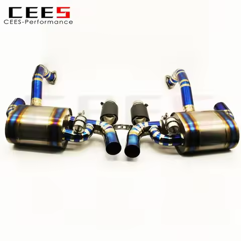 CEES Catback Exhaust For PORSCHE CAYMAN(987.2) 2005-2013 Tuning Performance Tuning Valve Exhaust Sys