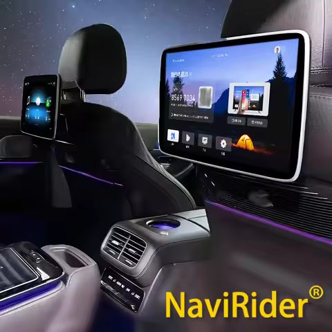 Back Seat Entertainment For Benz GLS Maybach GLE G Class 2020 Multimedia Video Player Screen Android