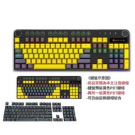Coolpc [Style] Mechanical Keyboard Retro Typewriter White Hat+Square Black Hat/Traditional Chinese/C