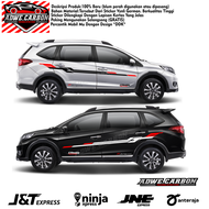 stiker brv sticker brv list cutting sticker mobil honda brv keren