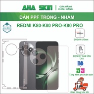 PPF sticker for Redmi K80/K80 Pro/K80 80Ultra, full back, clear border, rough. Anti-scratch