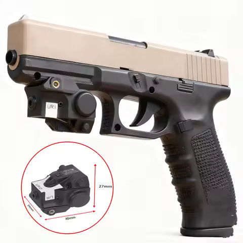 Mini Tactical Laser Sight Green/Red/IR Dot Infrared Fit G17 Tactical Scope Infrared Aiming Accessory