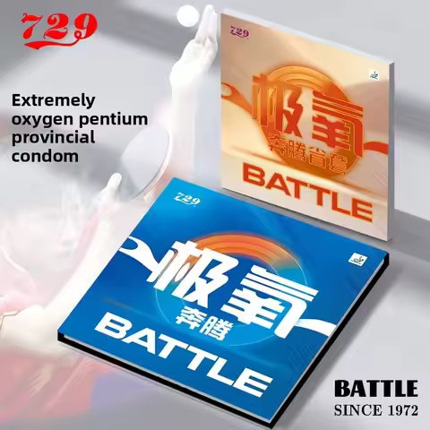 729 Extreme Oxygen Pentium 2 Table Tennis Paddle Rubber Provincial Team Adhesive Internal Energy Pro