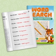 Word Search & Handwriting Practice(Book 10) — Find the Hidden Phrases Puzzle Workbook |Large‑Print A