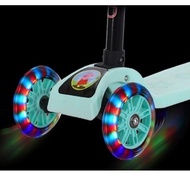 Rf Scooter O Kids O Wheels On/Kickboard Scooter O Kids Super 3-wheel Lights