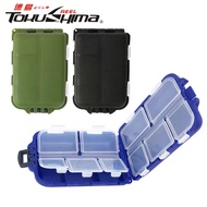 1pcs Fishing Lure Box Double Sided T ac kle Storage Trays10 Compartment Waterproof  Visible Fishing 