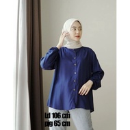 KATUN SHANGHAI TOP FOR MUSLIM WOMEN RAYON PLAIN SHANGHAI BLOUSE/ (rayon cotton material) Blouse Musl