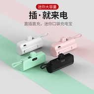3C Certified Capsule Charging Treasure Mini Own Cable Portable Power Bank 1,000m Android Phone