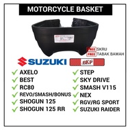 SUZUKI RAIDER BKP BASKET BAKUL PLASTIC PVC AXELO BEST RC80 REVO SMASH V115 STEP 125 RAIDER SKY DRIVE
