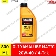 Oli Yamalube Matic oli motor matic  0,8ltr yamalube matic oli yamalube Gratis Babel Warp