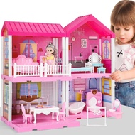 BEST SELLER, JUKUDAHU Girl House Toys for Girls 4-8, 2 Storey 4 Rooms Indoor Playset