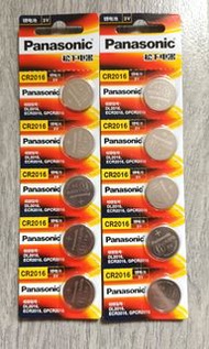 (一排價) Panasonic CR2016 紐扣電池 5粒價