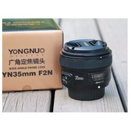 "Free Shipping" 35MM F2 Lens 1: 2 AF/MF Wide Angle Fixed/Prime Focus Auto Lens for Nikon DSLR Camera
