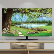 Fresh Scenery New Style tapestry TV Dust Cover Elastic Hanging TV Cover Cloth remote control Computer cover32 27 37 38 39 40 43 46 50 52 55 58 60 65 70 75 80inch smart tv