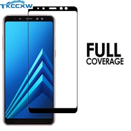 Samsung Galaxy A7 A9 J8 J6 J4 A8 A6 Plus 2018 J2 J5 J7 Prime Full Cover Tempered Glass Screen Protector Camare Protective Film