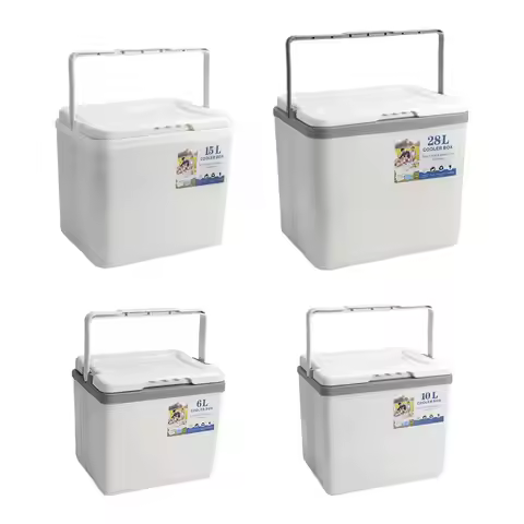 Cooler Box Food Preservation Portable Cooler for Stall Boating Barbecue