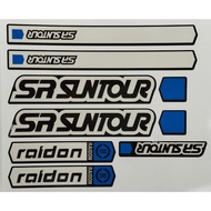 Suntuor bicycle fork Decal