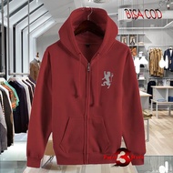 Style Distro Zipper Jacket Distro Logo Gordano Text Silver Sweater Distro Jacket Girls Boys Imported