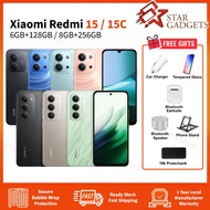 Redmi 15 5G / Redmi 15C 4G (6GB+128GB/8GB+256GB) | Original Malaysia New Set | 1 Year Warranty