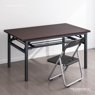 Eat Simple Dining Table Rectangular Study Table Installation-Free Foldable Foldable Table Long Table