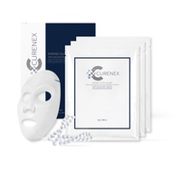 CURENEX Intense Glow &amp; Shine Rejuvenation Mask (5sheets) with PDRN Salmon DNA and Multi Peptide Complex