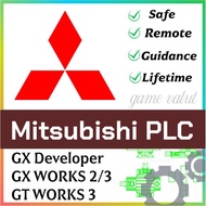 Mitsubishi PLC Softwares|GX Developer|GX WORKS 2|GX WOKRS 3|GT WORKS 3|Lifetime|Latest