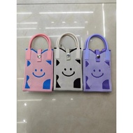 Smiley face handphone bag