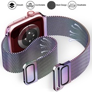 Magnetic Strap For Apple watch Ultra band 49mm 45mm 44mm 42mm 38mm 40mm 41mm stainles steel bracelet iwatch serie 8 7 6 SE 5 4 3