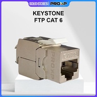 Modular Jack Proxp Keystone Jack FTP RJ45 Cat 6