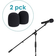 Shure SM58 Microphone Cover Foam 2 Packs - SM58 Pop Shield Microphone Pop Filter for Shure SM58 Dyna