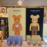 現貨💢 RYAN 春植 bearbrick 🐻 韓國限定 Be@rbrick x Kakao Friends 100% 400% 1000%  medicom bearbrick 限量發售🚨