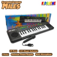 Electronic Keyboard Miles Piano With 32 Keys And Musical Kids Learning Keyboard Toy/Piano Mainan Ele