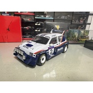 Sun Star/Sun Star 1/18 Master MG Metro 6R4 1986 British Midland Arcestral Championship Model Origina