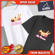 HOT Three Scoops Ice Cream 02 T-Shirt Kids & Adult - 100% Cotton QAM