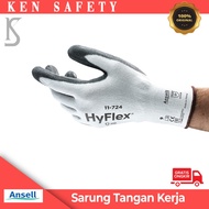 Anti-Cut Safety Work Gloves - Ansell Hyflex 11-724 Original
