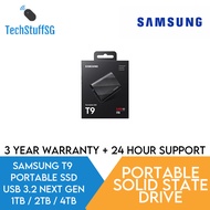 Samsung T9 Portable External High Speed SSD  USB 3.2 Gen 2x2 1TB / 2TB / 4TB