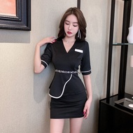 Love Hotel Workwear ชุดสตรีร้านเสริมสวยสปานวด Therapist ชุดวัสดุโพลีเอสเตอร์สําหรับ 25-35 วันเกิด Pa
