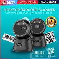 HENEX 2D Table Barcode / QR Code Scanner 1D/2D/QR Code Scanner Reader
