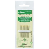 Clover Application Needle Gold Head Size 9 0.53 34.9 Mm. 1 Pack There Are 15 Books. CK497CV-09