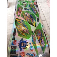 HIJAU FLASH SALE WAREHOUSE SALE sticker striping sticker list new vixion advance t green hogram