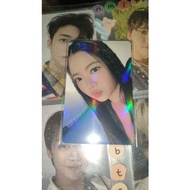 Pc photocard Weverse wv holo eunchae Le Sserafim official