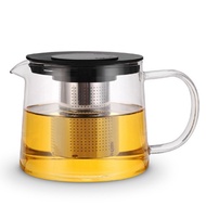 Glass Teapot with Infuser Tea Kettle Safe Tea Pot for Blooming Tea Loose Premium Tea Maker Coffee Po