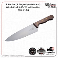 F.Herder (Solingen Spade Brand)  8 inch Chef Knife Wood Handle -  0331-21,00