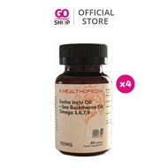 Healthopedia Sacha Inchi Oil Omega 3 6 7 9 Upgraded Version Of Zemvelo Sacha Inchi Oil (60's x 4 Bot